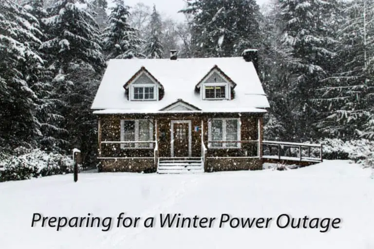 how to prepare for a power outage in winter and cold weather