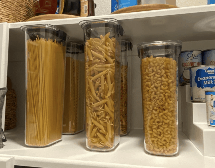 best stackable airtight food storage containers for the pantry