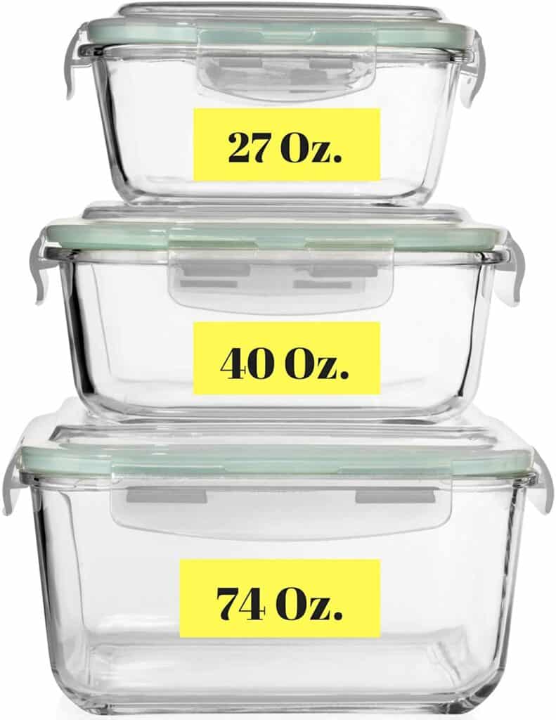 best glass food storage container