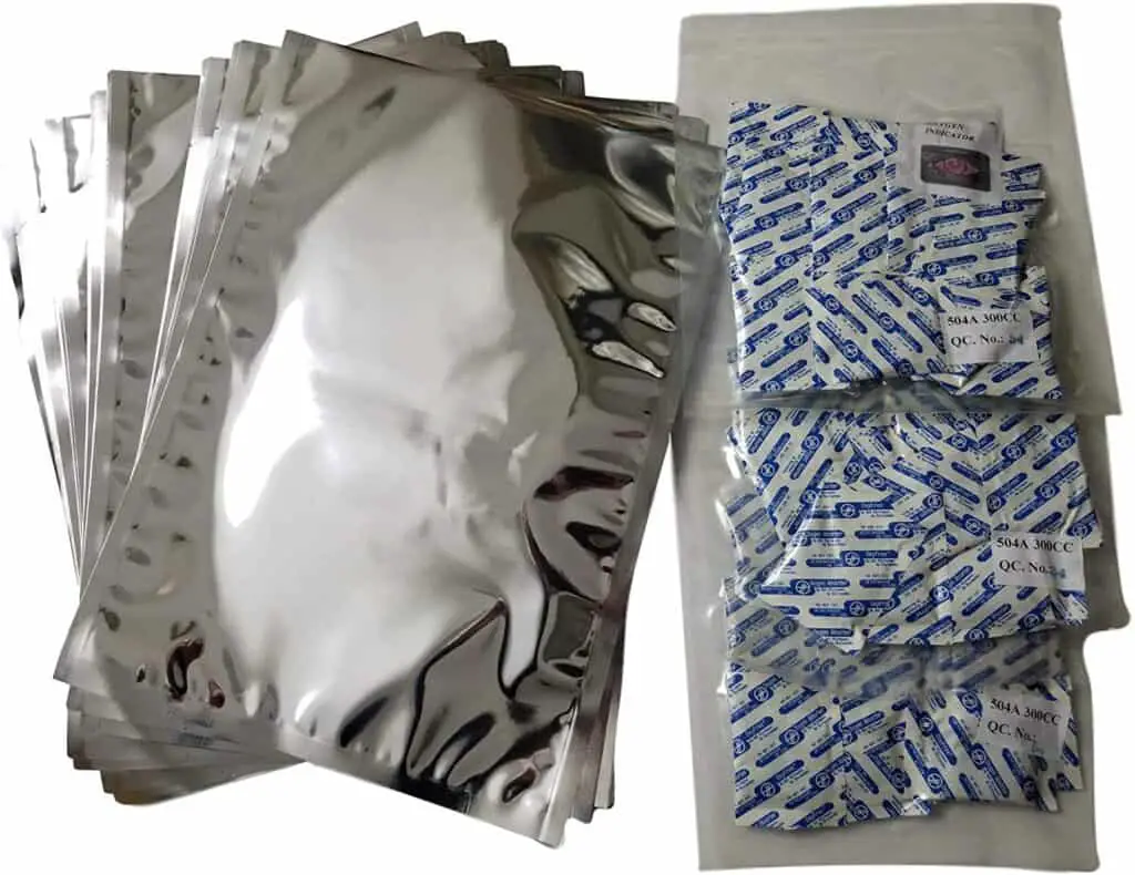Mylar Bags for freeze dried food